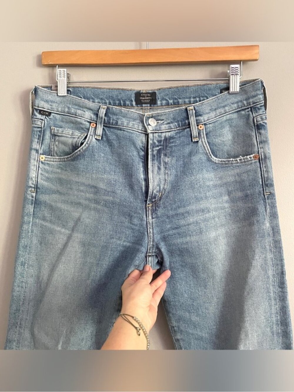Citizens of Humanity Emerson Slim Fit Boyfriend Jeans in Meadow - 28" - Picture 3 of 13